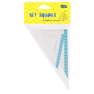 EDUCA Trokut pvc 18cm (45°+60°) pk2 srednji