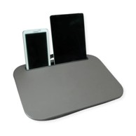 ROLINE Univerzalni prijenosni stalak za prijenosno računalo/držač za tablet, s jastukom, sivi
