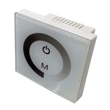 Kontroler za jednobojnu traku, 120-240W, zidni, bijeli