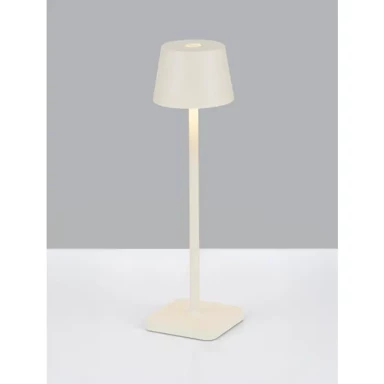 NOVA LUCE Stolna lampa Deck, LED, 3000K, 121lm, IP54, bijela