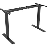 DIGITUS Električni podesivi okvir za stol Dual-Motor, crno