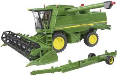 Igračka KOMBAJN JOHN DEERE T670I, 1:16