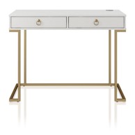 COSMOPOLITAN DESIGN Radni stol bijeli Camila