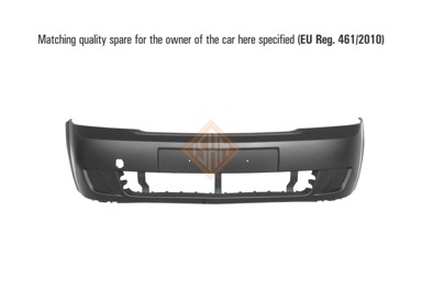 ISAM Prednji branik Opel Meriva 03-10, -06 dizel, +/-maglenke