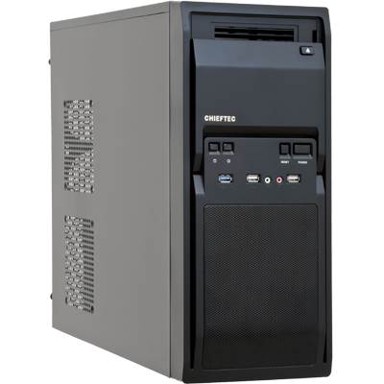 CHIEFTEC Kućište Kućište Libra Series LG-01B-OP, midi, ATX, crno, bez napajanja