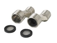 BALLETTO Montažni adapter 81089 za zidne slavine, 2 kom