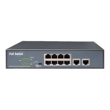 DIGITUS Switch DN-95323-1, neupravljani, 8x RJ45 s PoE