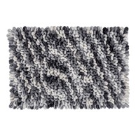 WENKO Prljavo plava tekstilna kupaonska prostirka 60x90 cm Lerici