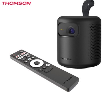 THOMSON Projektor VEGA PG35B, 4K UHD, Google TV, crni