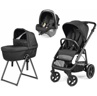 PEG PEREGO Kolica 3u1 Veloce TC SLK, crna