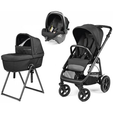 PEG PEREGO Kolica 3u1 Veloce TC SLK, crna