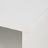 NORTHIX Stalak za monitor s policom, MDF, 50 cm, bijela