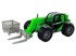 Traktor igračka, s dizalicom, zeleni