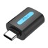 VENTION Adapter CDTB0 USB-C (muški) na USB 2.0 (ženski), crni