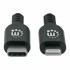 MANHATTAN Kabel 394314, USB-C (M) na Lightning (M), MFi-Certified, 1.8 m, crni