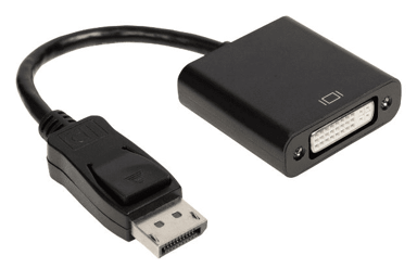 CABLETECH Adapter DisplayPort muški - DVI 24-5, crno