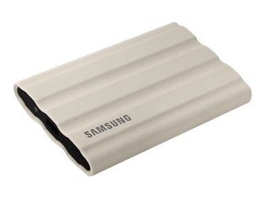 SAMSUNG T7 Shield SSD tvrdi disk vanjski 1TB, MU-PE1T0K/EU, 1050 MB/s, V-Nand, bež