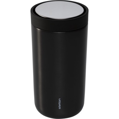 STELTON Termo šalica To Go Click, 0,2 ,l mat crna