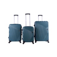 Kofer ABS S 23,5 × 35 × 57 cm, zeleni