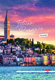 Bilježnica Postcard A4, linije, 40 listova, meki uvez