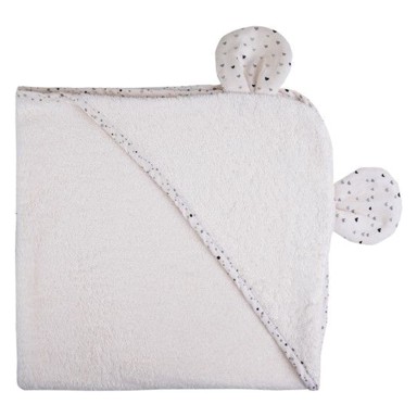 BUBABA BY FREEON Ručnik sa ušima, 75x75 cm, bež