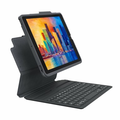 ZAGG Tipkovnica Pro Keys, Bluetooth, QWERTY, siva