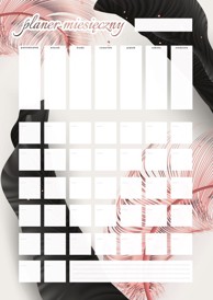 WALLVY magnetski kalendar za hladnjak, mjesečni planer, 30 x 42,5 cm