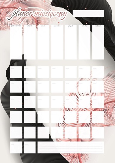 WALLVY magnetski kalendar za hladnjak, mjesečni planer, 30 x 42,5 cm