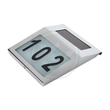 Solarni kućni broj, IP44