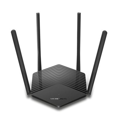MERCUSYS Router MR60X, AX1500, Wi-Fi 6, 3x 10/100/1000 LAN, 4 antene, bežični