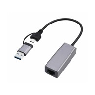 GEMBIRD Mrežni adapter USB 2.5G Gigabit space grey GEM-A-USB3AC-LAN2G01