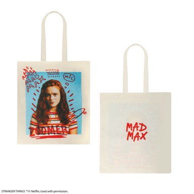 CINEREPLICAS Tote bag Stranger Things Max Mayfield, crna