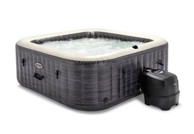 INTEX Masažni bazen Greystone Deluxe Square Bubble Spa, za 6 osoba