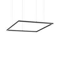 IDEAL LUX Visilica Oracle ID259185, LED Slim, SP, D070, 3000 K, on-off, crna