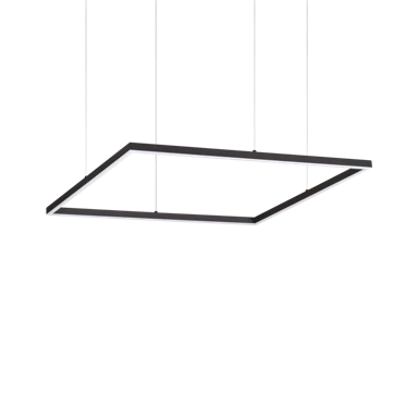 IDEAL LUX Visilica Oracle ID259185, LED Slim, SP, D070, 3000 K, on-off, crna