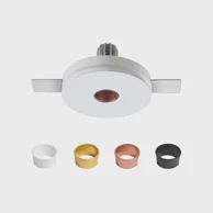 LINEA LIGHT Gipsana ugradbena svjetiljka ip40/660lm/3000k bijela ral 9003 embossed ll8835