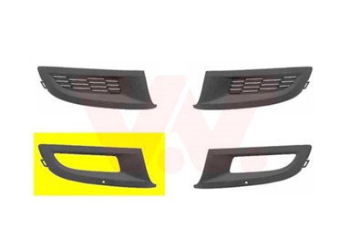 VAN WEZEL Maska branika VW Polo 09-17, prednja desna, -14, sa maglenkom, 5829594
