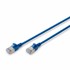 DIGITUS Patch kabel CAT6A, tanki, FTP, 2 m, plava