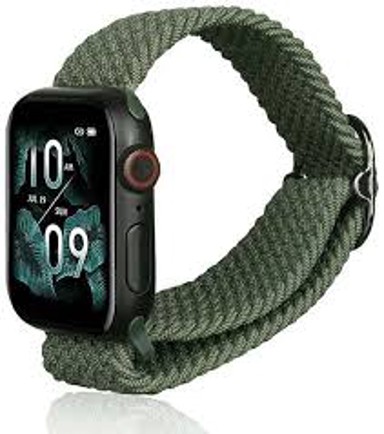 BELINE Zamjenski remen Textile za Apple Watch, 38/40/41 mm, zeleni