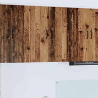 Zidni kuhinjski ormarić 2 kom 30 x 31 x 80 cm, staro drvo