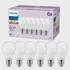 PHILIPS LED žarulja CLASSIC NORMAL, E27 grlo, ekvivalent 60 W, 2700 K toplo bijelo svjetlo, pakiranje 6 komada