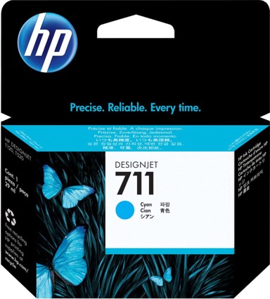 HP Tinta za printer Designjet 711, plava, 29 ml
