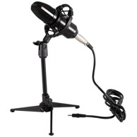 SAL Mikrofon M12, studijski, sa postoljem, 3.5 mm, 2.4 met.