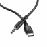 HOCO Adapter audio kabela UPA17, USB kabel tip C na priključak 3,5 mm, 1 m, crni