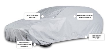 Navlaka za SUV i minivan Practic s 3 remena, veličina M1, 405 – 430 cm