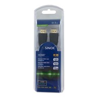 SINOX Kabel SXV1260, HDMI, 4K ULTRA HD, 0.5m