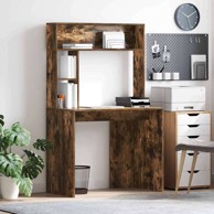 Stol dimljeni hrast 91 x 50 x 149 cm konstruirano drvo