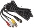 AUTONE Priključni kabel M12 4-pinska utičnica / BNC utikač, cinch utičnica i utikač za napajanje 2,1/5,5 mm, 5 m