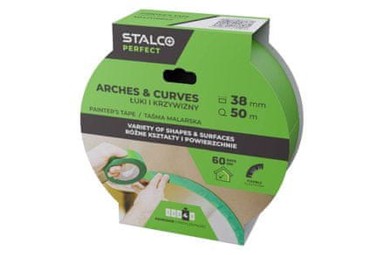 STALCO Samoljepljiva traka, 38 mm x 50 m, za lukove i krivulje