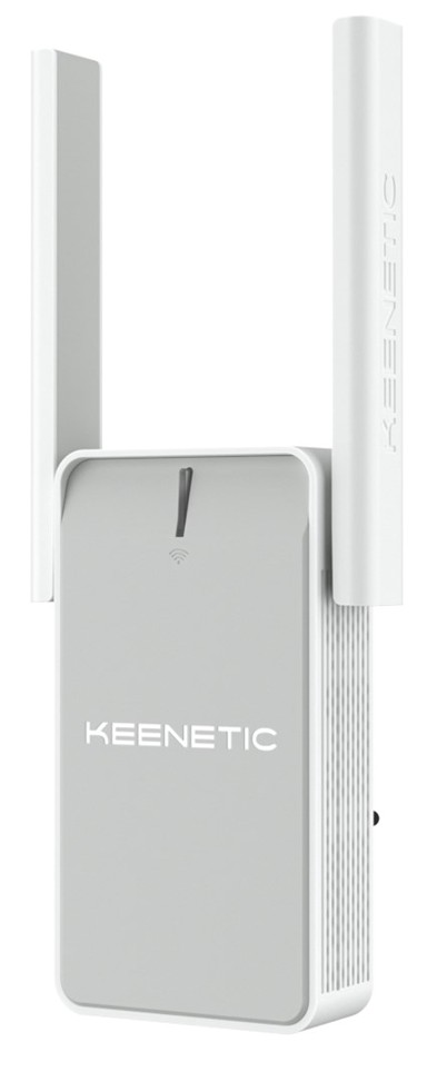KEENETIC Wi-Fi repetitor Buddy 4, N300, 300 Mbps, 2.4 GHz, Fast Ethernet, bijela siva
